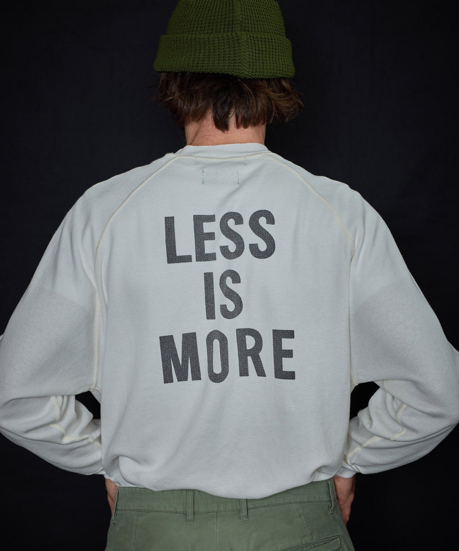 REMI RELIEF別注 ダブルタック ラグラン L/S Tシャツ