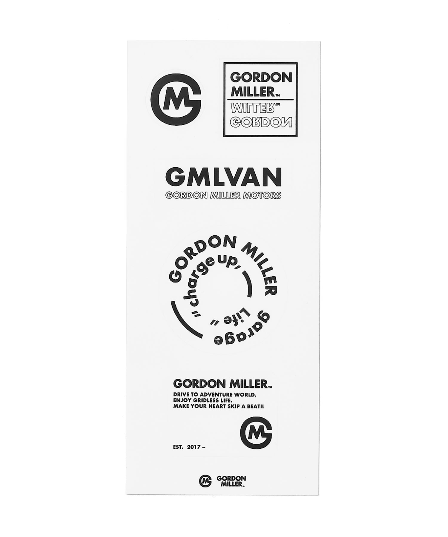 ステッカー ミニアソート – GORDON MILLER