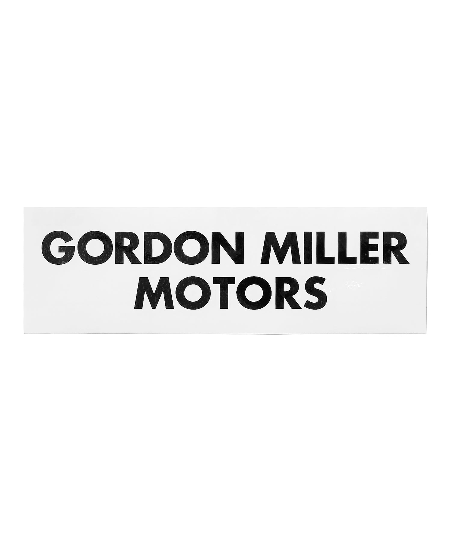 カッティング ステッカー MOTORS – GORDON MILLER