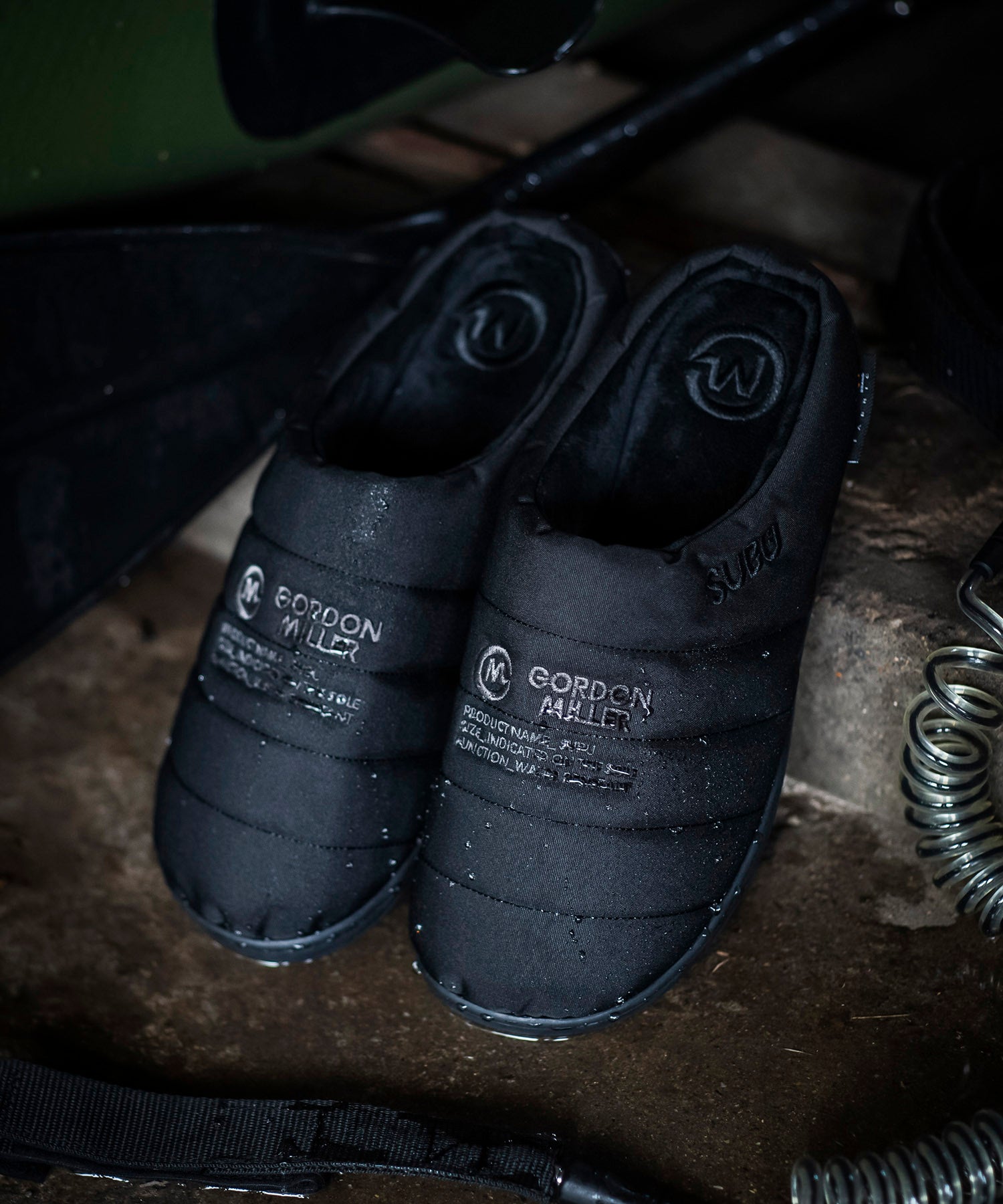 SUBU スリッパ サンダル FLINE Fライン キャンプ アウトドア コーデュラ 別注 おしゃれ おすすめ 焚火 車中泊 履き替え