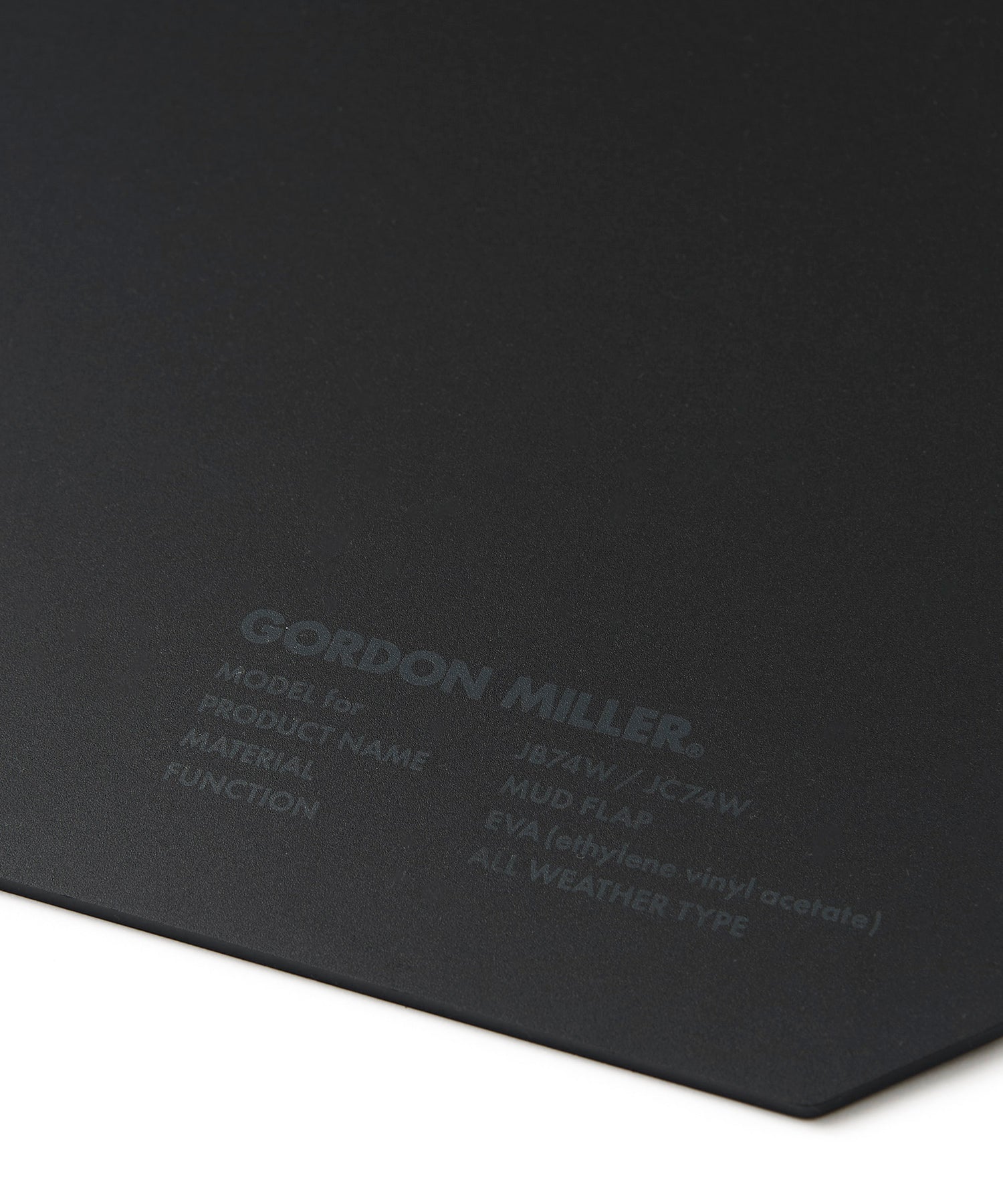 カスタムパーツ マッドフラップ for ジムニー シエラ ノマド – GORDON