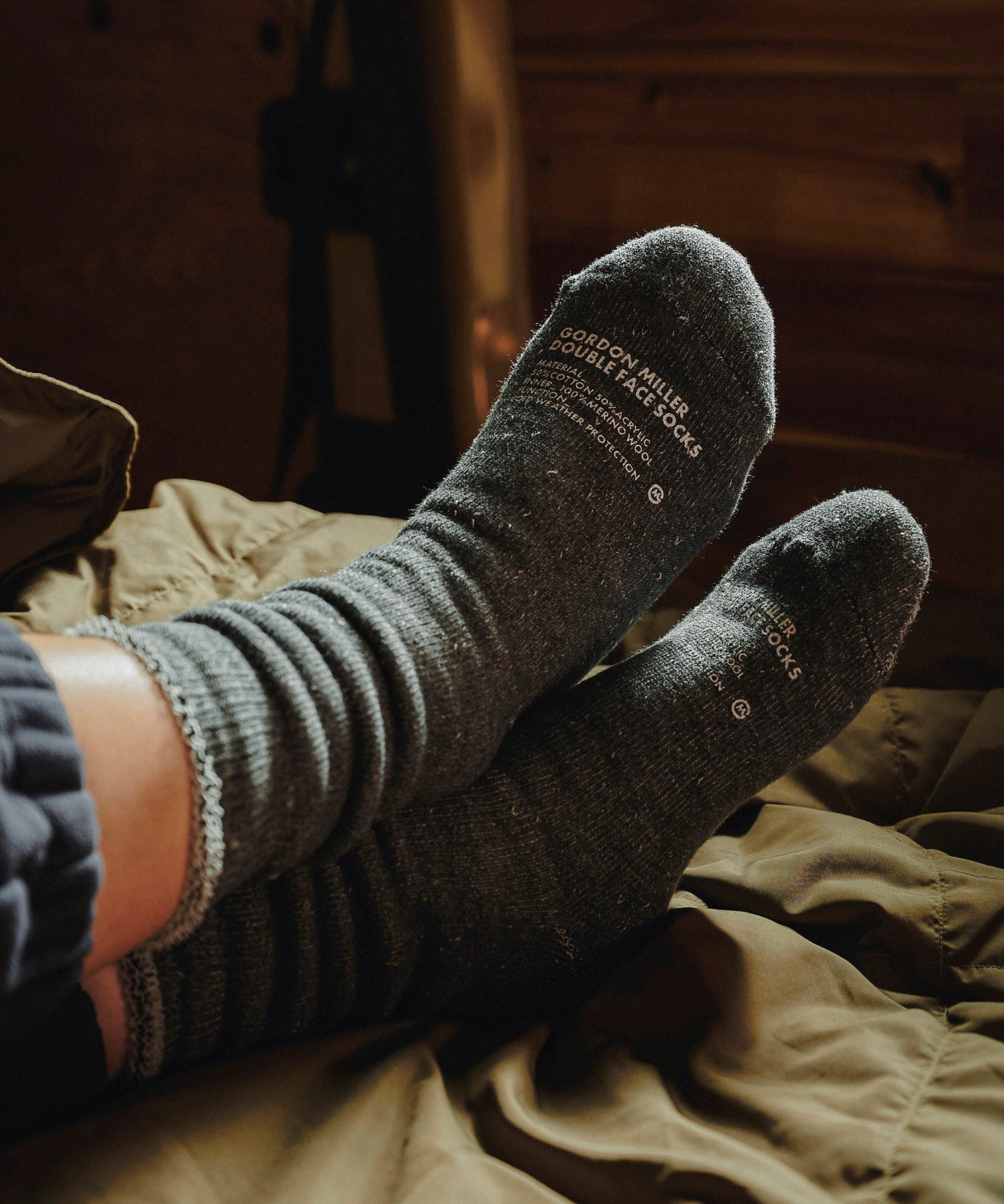 ダブル フェイス ソックス