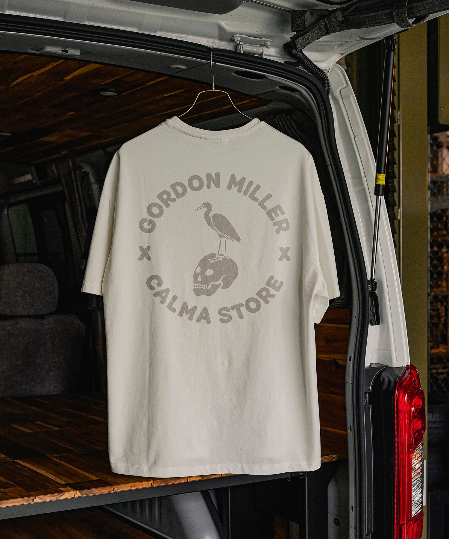 CALMA STORE グラフィック スカル イグレット TEE