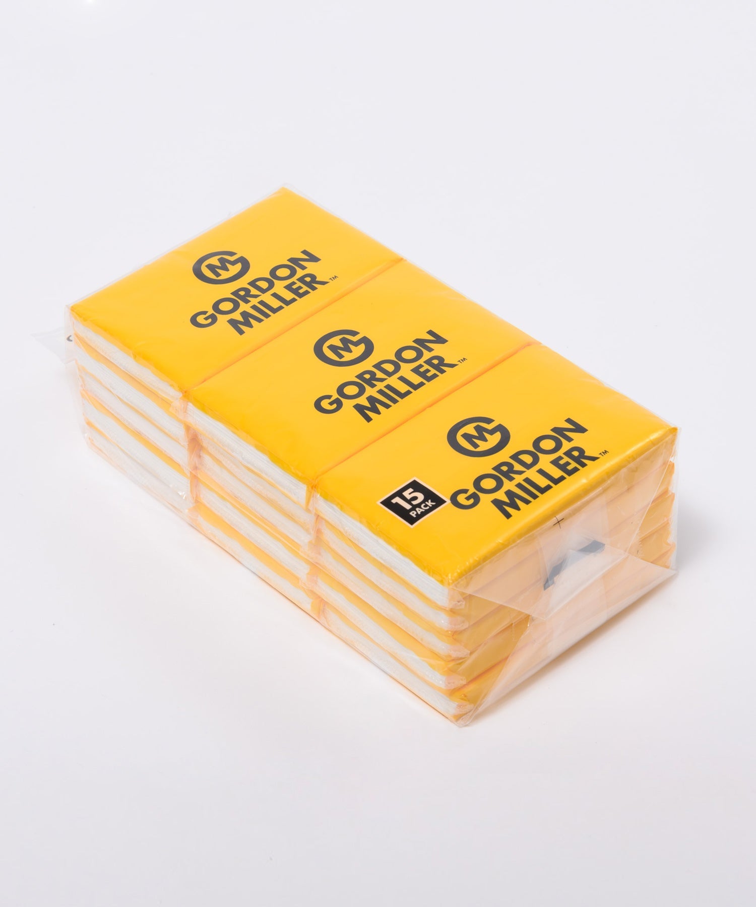 ポケットティッシュ 15個パック – GORDON MILLER
