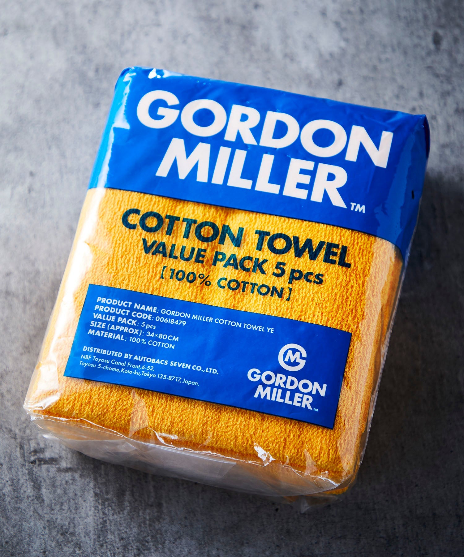 GORDON MILLER コットンタオル 5PCS