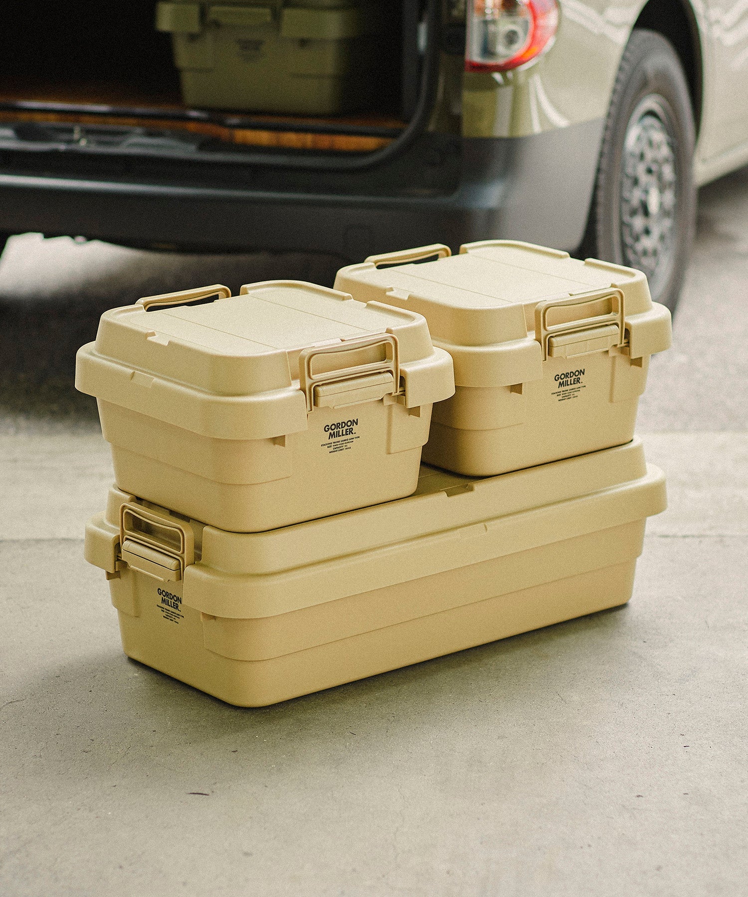或旅人  ブラウンメイプル色  トランクカーゴ用天板 スタックタイプ スタッキングトランクカーゴ ロータイプ18L – GORDON MILLER